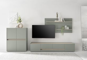 Inosign Wohnwand »City/Giron, moderne Anbauwand, Komplettset in vielen Farben verfügbar« Set, 3 Stk. tlg