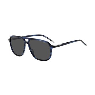 HUGO BOSS HG 1398/S 38I(Ir) Sunglasses - male - Boss - Sunglasses - Blue - 58 MM - Accessories