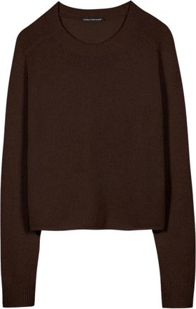 Luisa Cerano Truien & Vesten, Dames, Bruin, L, Wol, Cashmere-mix Pullover
