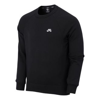 Nike SB Icon Crew Sweatshirt Black AQ9564-010