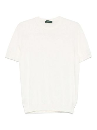 Zanone Knitted T-Shirt