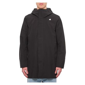 K-Way Tommy Bonded Blazer - Heren - Parka Jassen - Zwart - M - Polyester - Jassen