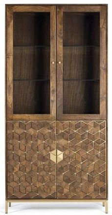 Giner&Colomer Design Vitrinenschrank Bora Bora 2-t&uuml;rig, 200 x 98 cm