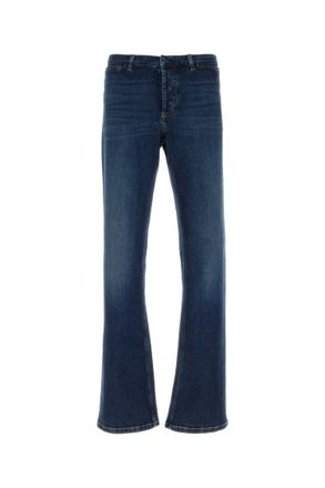 Gucci Blue Mid Rise Jeans
