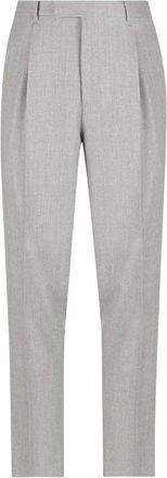 Ermenegildo Zegna Hombre, Pantalones, Gris, Talla: M