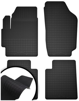 OEM Alfombrillas De Goma Para: Kia Rio Ii De Hatchback (2005-2011)