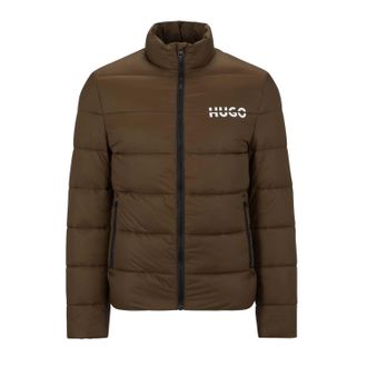 HUGO BOSS Hugo Mens Balto2244 Jacket in Green - Size X-Large