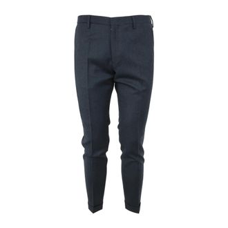 Paul Smith Heren, Broeken, Blauw, Maat: W38 Wol