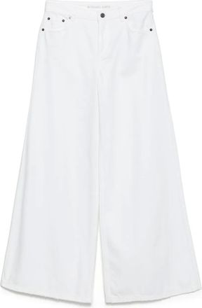 Michael Kors Jeans a gamba ampia - Bianco