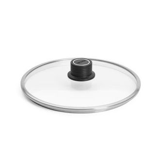 Woll Ecologic Safety Glass Lid 9.5-Inch in Black at Nordstrom