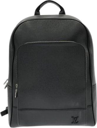 Louis Vuitton Pre-owned Taiga Adrian Calf Backpack - unisex - Vintage Rugzakken - Zwart - ONE Size - Leer - Vintage