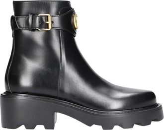 Valentino Ankle Boots, female, Black, Size: 10 1/2 US Stivale