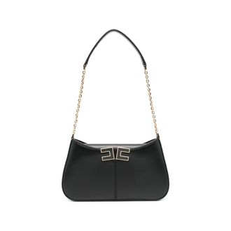 Elisabetta Franchi Logo-plaque Chain-strap Mini Shoulder Bag