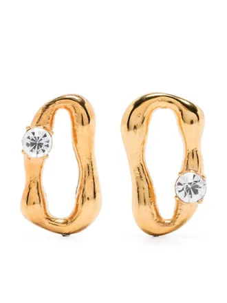 Forte_Forte jewel stud earrings - Gold