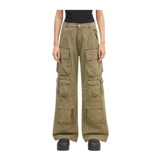 Alpha Industries Donna, Pantaloni, Verde, L, new