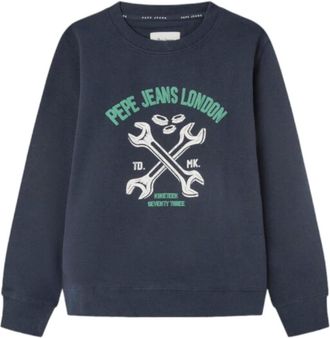 Pepe Jeans London Kids Sweatshirts, male, Blue, 16 Y, Navy Bedford Sweatshirt for Kids