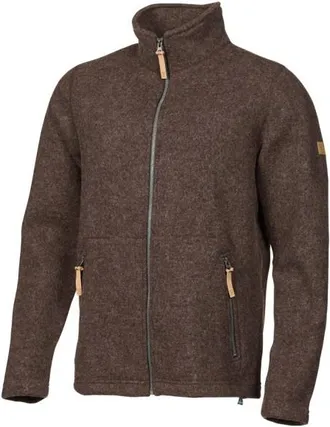 Ivanhoe of Sweden NLS Sap Full Zip Wolljacke f&uuml;r Herren | braun