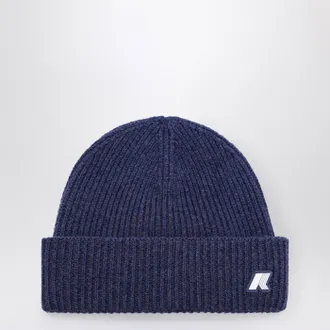 K-Way Brice Beanie In Cobalt Blue Melange