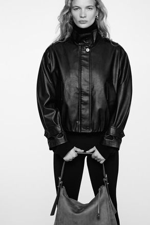 H&M Zip-hem Leggings in Black at Nordstrom, Size X-Small