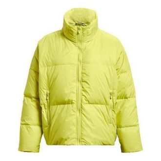 Under Armour (WMNS) Under Armour ColdGear Infrared Fleece Down Jacket Neon Green 1378858-743