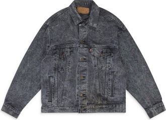 Levi's BLACK VINTAGE TRUCKER DENIM JACKET