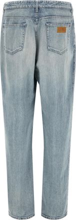 Maison Margiela Cotton Straight-Leg Jeans - Blue