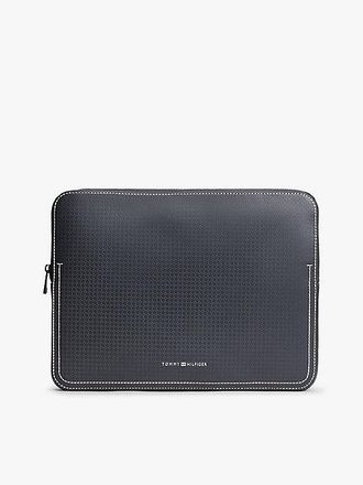 Tommy Hilfiger Textured Micro Flag Laptop Pouch