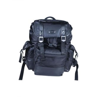Tod's Medium Fabric and Leather Backpack - unisex - Tods - Backpacks - Black - ONE SIZE - Bags