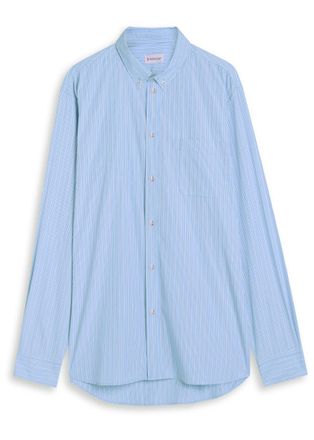 Moncler Cotton Shirt - Light Blue - Xxl