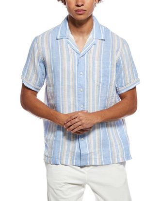 Brooks Brothers Linen Stripe Shirt