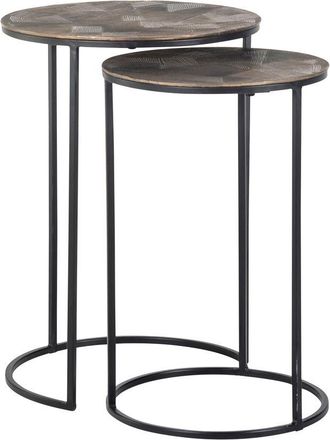 Richmond Interiors Design Beistelltisch Set Tulum