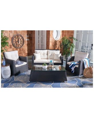 Safavieh Lorma 4Pc Outdoor Living Set