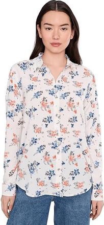 Ariat Homestyle Shirt Womens Clothing Horseshoe Print : SM, Polyester