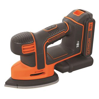 Black+Decker Lijadora Rat&oacute;n Inal&aacute;mbrica Bdcds18-qw 18v - 1,5 Ah Litio Black Decker