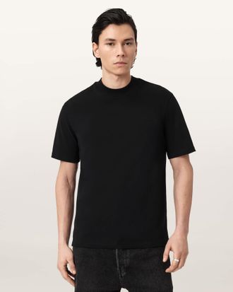 AllSaints Cotton Xavier Oversized Cotton T-Shirt, Size: XXL