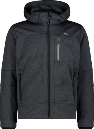 F.lli Campagnolo Jacket Zip Hood 3A01787 Softshelljacke für Herren | grau/schwarz