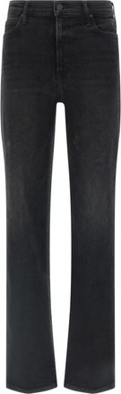 Mother The Kick It Jeans - Dames - Bootcut Jeans - Zwart - W29 - Katoen - Jeans