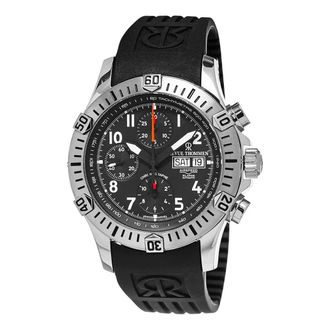 Revue Thommen Air Speed XL Chronograph Automatic Black Dial Mens Watch 16071.6834