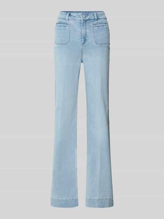 Christian Berg Wide Leg Jeans mit Eingrifftaschen in Hellblau, Gr&ouml;&szlig;e 34/28