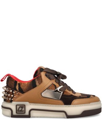 Christian Louboutin Astroloubi Leather Sneakers
