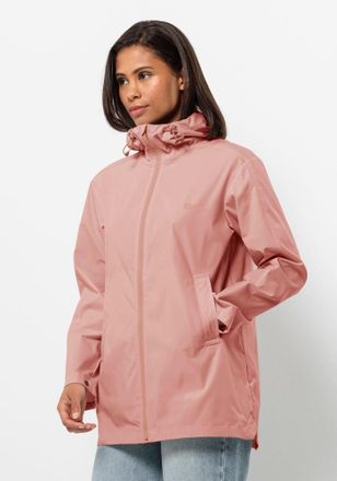 Jack Wolfskin Outdoorjacke JACK WOLFSKIN DESERT WIND JKT W, Damen, Gr. XL (46), rosa (rose, dawn), OBERSTOFF: 100% POLYESTER; Futter: 100% POLYESTER, Jacken Outdoor