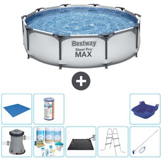 Bestway Piscina Bestway Steel Pro Max Redonda - 305x76 Cm - 8-piezas S22138