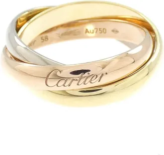 Cartier Yellow Gold (18K) Pink Gold (18K) White Gold (18K) Band Ring (Pre-Owned)