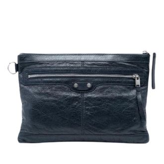 Balenciaga Pre-owned Clutches, female, Blue, Size: ONE SIZE Pre-owned Clutch
