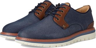 Tommy Hilfiger Vessle Mens Shoes Navy/Cognac : 10 D - Medium, Canvas