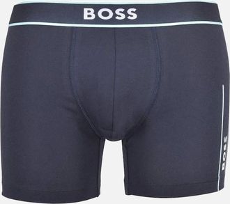 HUGO BOSS Mens Side Logo Boxer Brief, Navy/blue - Size: 32/33/32