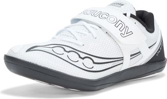 Saucony Mens Unleash Sd Sneaker, White/Black, 11.5 UK