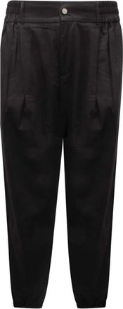 Ga&euml;lle Paris Italiaans gemaakte zwarte broek Gbu 00159Fp - Heren - Straight fit broeken - Zwart - 2XL - Broeken