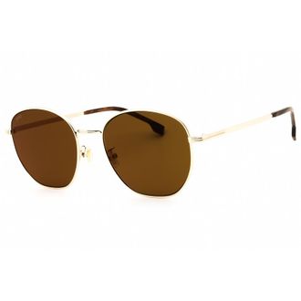 HUGO BOSS Brown Mirror Round Mens Eyeglasses BOSS 1671/F/SK 0J5G/MT 56