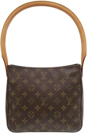 Louis Vuitton Pre-owned Fabric louis-vuitton-bags - Dames - Vintage Handtas - Bruin - ONE Size - Vintage